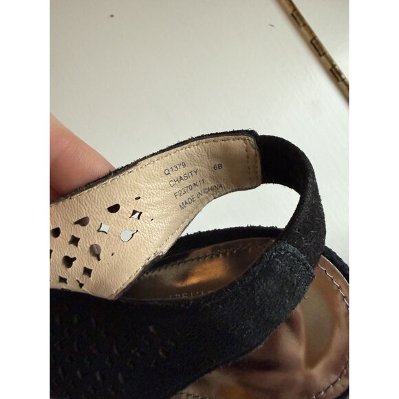 Coach Chasity Black Platform Heel Perforated Mesh Size Women's 6 NEW [jb] - Picture 13 of 15